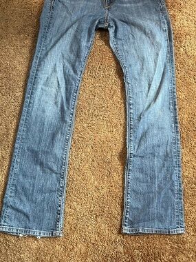 Old Navy Women's Straight Leg Light Blue Jeans